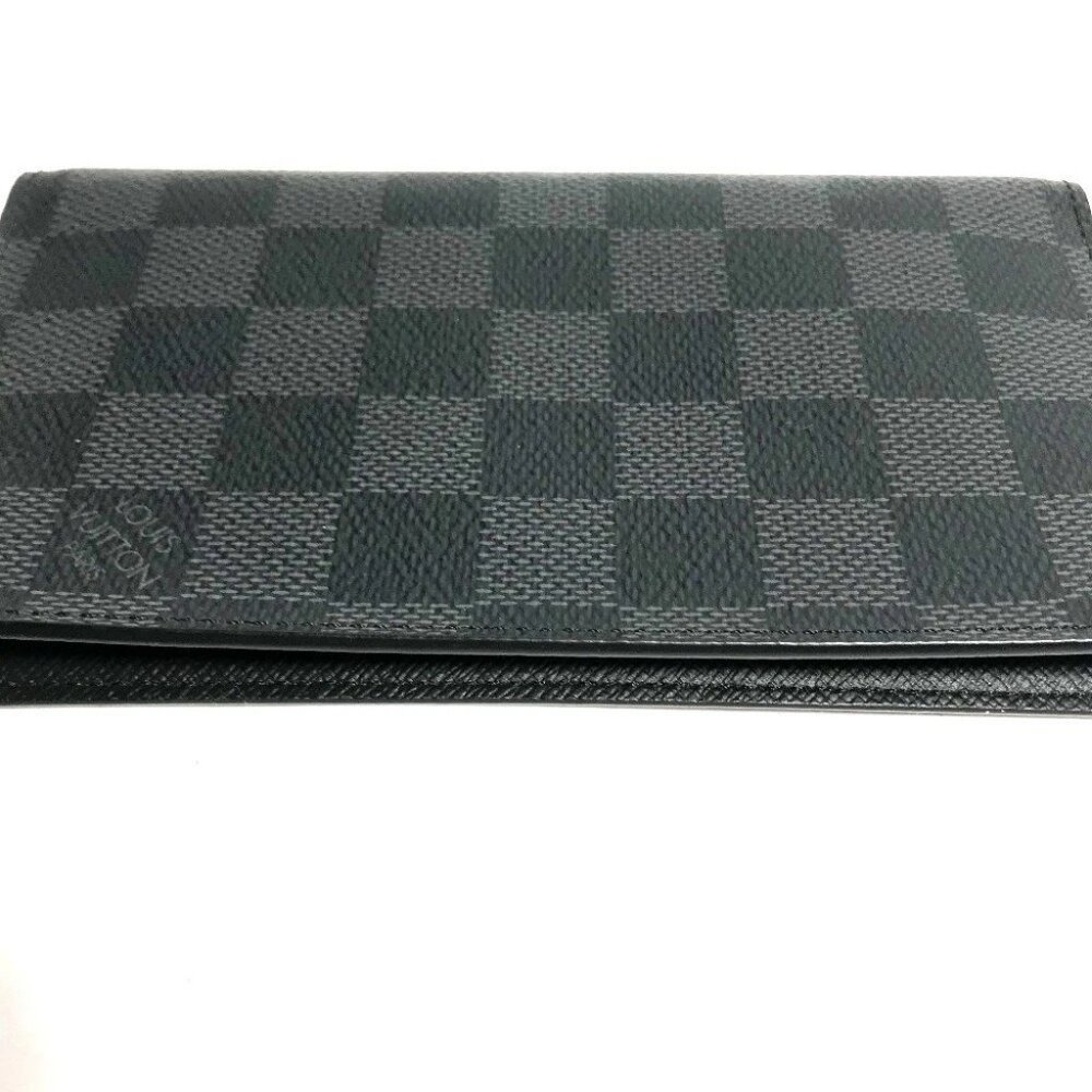 LOUIS VUITTON R20975 Damier Graphite Agenda-Posh Card Case Notebook cover - Picture 3 of 9